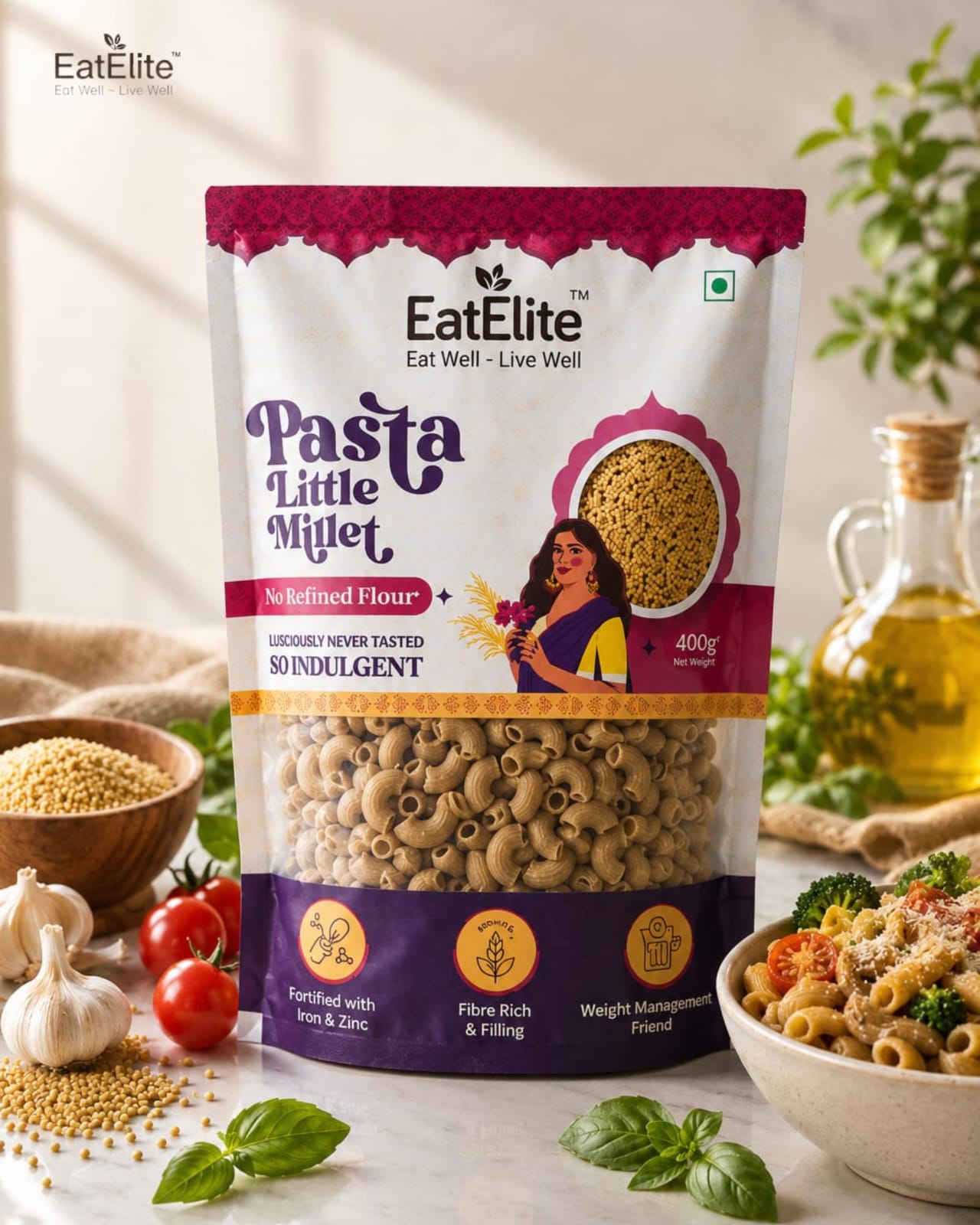 Little Millet Pasta