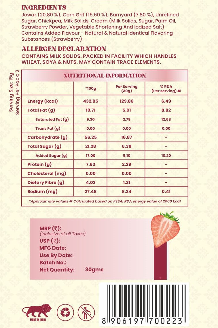 Strawberry Fills 30g