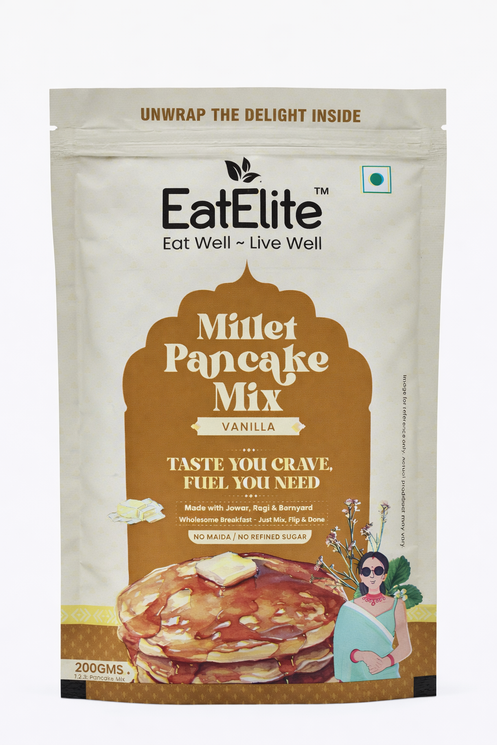 Vanilla Pancake Mix 200g