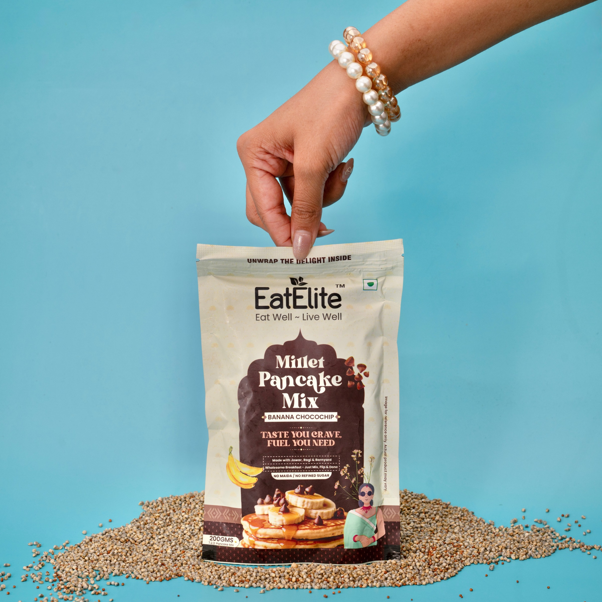 Banana Choco Chip Pancake Mix 200g